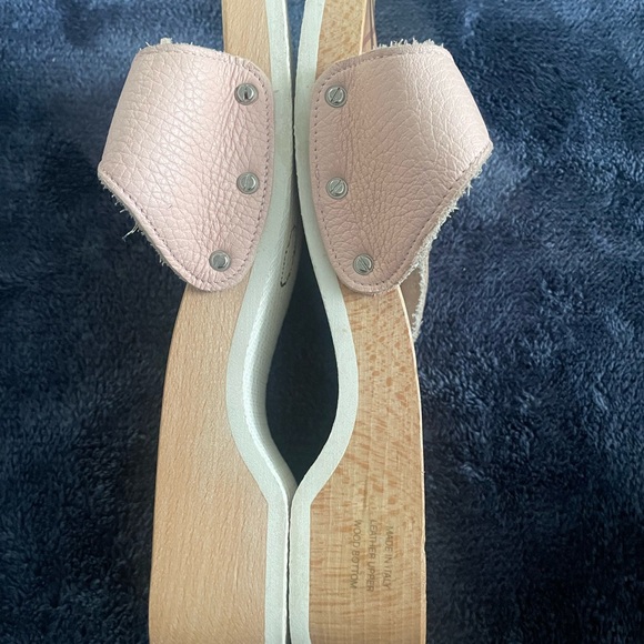 Burberry Classic Plaid Pink Clog Sandals - Picture 8 of 12